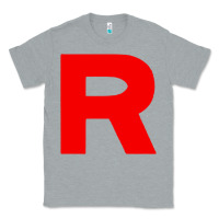 Heather Grey team rocket Classic Tee - linhVisuals