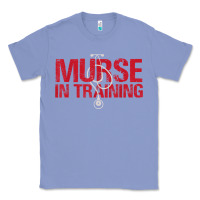 Colony Blue funny male nurse murse in training t shirt Classic Tee - linhVisuals
