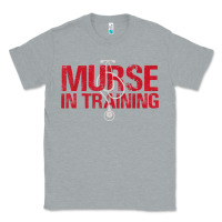 Heather Grey funny male nurse murse in training t shirt Classic Tee - linhVisuals