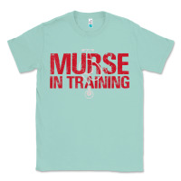 Seafoam funny male nurse murse in training t shirt Classic Tee - linhVisuals