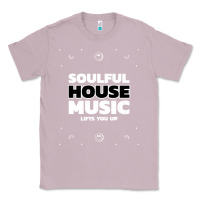 Lilac soulful house music deep house edm premium t shirt Classic Tee - linhVisuals