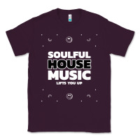 Plum soulful house music deep house edm premium t shirt Classic Tee - linhVisuals