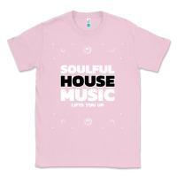 Bubblegum Pink soulful house music deep house edm premium t shirt Classic Tee - linhVisuals
