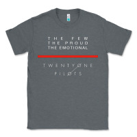 Charcoal Heather the pew the proud the emotional Classic Tee - linhVisuals