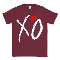 Burgundy xo  (3) Classic Tee - linhVisuals