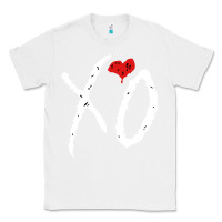 White xo Classic Tee - linhVisuals