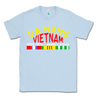 Dusty Blue da nang vietnam war veteran military Classic Tee - linhVisuals