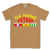 Toasted Coconut da nang vietnam war veteran military Classic Tee - linhVisuals