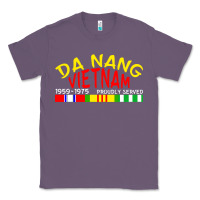 Lavender da nang vietnam war veteran military Classic Tee - linhVisuals