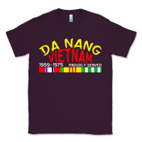 Plum da nang vietnam war veteran military Classic Tee - linhVisuals