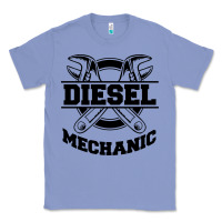 Colony Blue diesel mechanic Classic Tee - linhVisuals