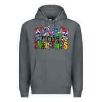 Rock merry christmas stitch Premium Hoodie - AdoDesignShop