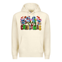 Sandshell merry christmas stitch Premium Hoodie - AdoDesignShop