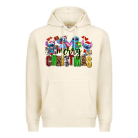 Tofu merry christmas stitch Premium Hoodie - AdoDesignShop