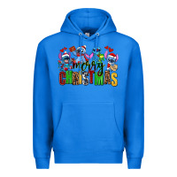 True Royal merry christmas stitch Premium Hoodie - AdoDesignShop