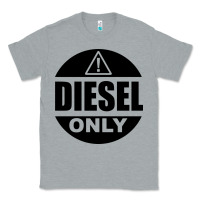 Heather Grey Diesel Only Classic Tee - linhVisuals