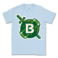 Dusty Blue Belhaven University Classic Tee - linhVisuals