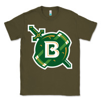 Army Green Belhaven University Classic Tee - linhVisuals