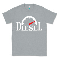 Heather Grey diesel stylish Classic Tee - linhVisuals