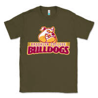 Army Green brooklyn college Classic Tee - linhVisuals