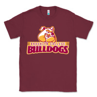 Burgundy brooklyn college Classic Tee - linhVisuals