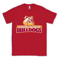 Red brooklyn college Classic Tee - linhVisuals