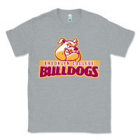 Heather Grey brooklyn college Classic Tee - linhVisuals