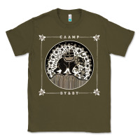 Army Green caamp Classic Tee - linhVisuals