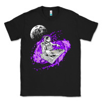 Black techno astronaut electronic music rave festival raver t shirt Classic Tee - linhVisuals