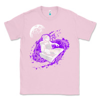 Bubblegum Pink techno astronaut electronic music rave festival raver t shirt Classic Tee - linhVisuals