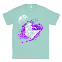 Seafoam techno astronaut electronic music rave festival raver t shirt Classic Tee - linhVisuals
