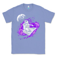 Colony Blue techno astronaut electronic music rave festival raver t shirt Classic Tee - linhVisuals