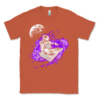 Copper techno astronaut electronic music rave festival raver t shirt Classic Tee - linhVisuals