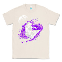 Natural techno astronaut electronic music rave festival raver t shirt Classic Tee - linhVisuals