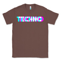 Chestnut techno music t shirt Classic Tee - linhVisuals