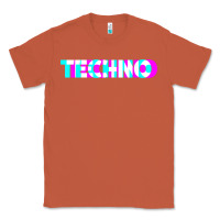 Copper techno music t shirt Classic Tee - linhVisuals