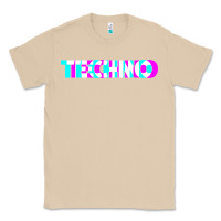 Mushroom techno music t shirt Classic Tee - linhVisuals