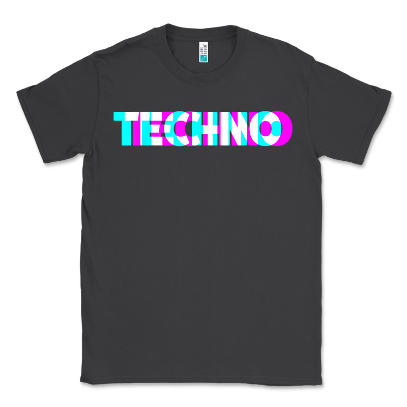 Techno Music T Shirt Classic Tee by linhVisuals | Teevron