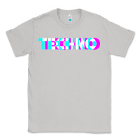 Moon Dust techno music t shirt Classic Tee - linhVisuals