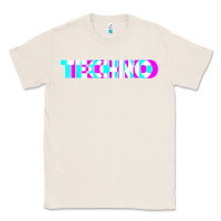 Natural techno music t shirt Classic Tee - linhVisuals