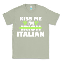 Matcha kiss me im italian t  shirt kiss me i'm irish italian patriotic st pat Classic Tee - linhVisuals