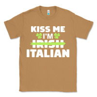 Toasted Coconut kiss me im italian t  shirt kiss me i'm irish italian patriotic st pat Classic Tee - linhVisuals