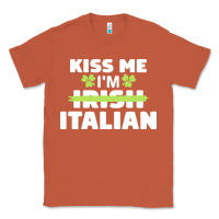 Copper kiss me im italian t  shirt kiss me i'm irish italian patriotic st pat Classic Tee - linhVisuals