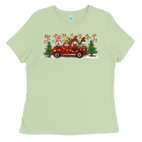 Matcha Christmas Gnome Truck Ladies Tee - Artiststas
