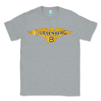 Heather Grey duesenberg straight Classic Tee - linhVisuals