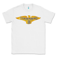 White duesenberg straight Classic Tee - linhVisuals