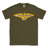 Army Green duesenberg straight Classic Tee - linhVisuals