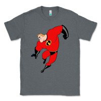 Charcoal Heather incredibles Classic Tee - linhVisuals