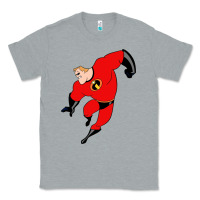 Heather Grey incredibles Classic Tee - linhVisuals
