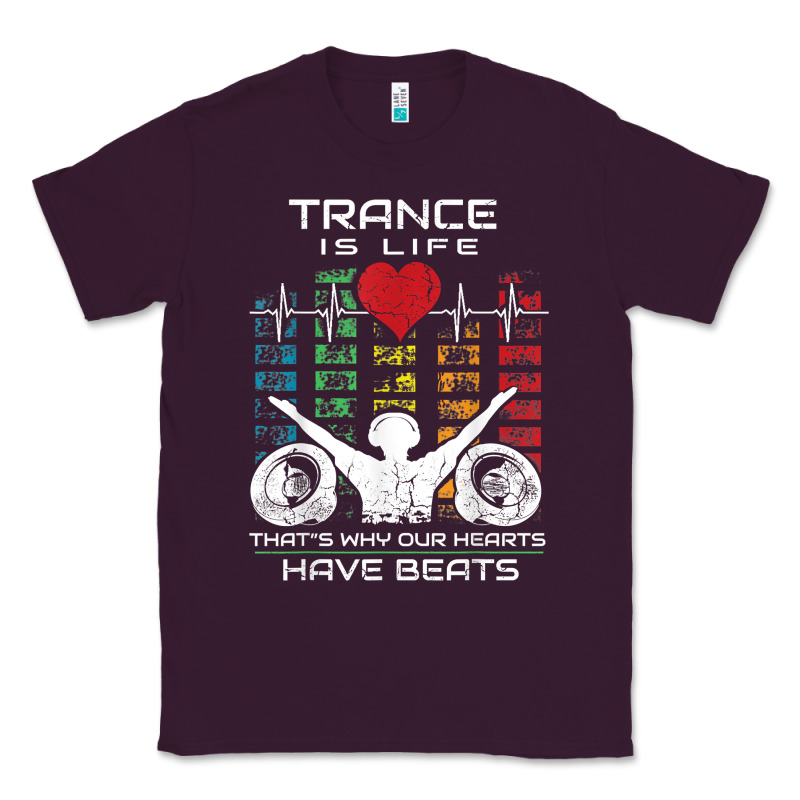 Trance Music Retro Vintage Dj Gift T Shirt Classic Tee by linhVisuals | Teevron